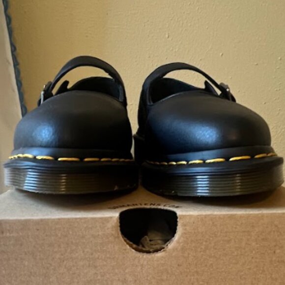 Dr Martens BRAND-NEW Elphie Virginia Leather Mary Jane Shoes Women's Sz 7 - Picture 13 of 13